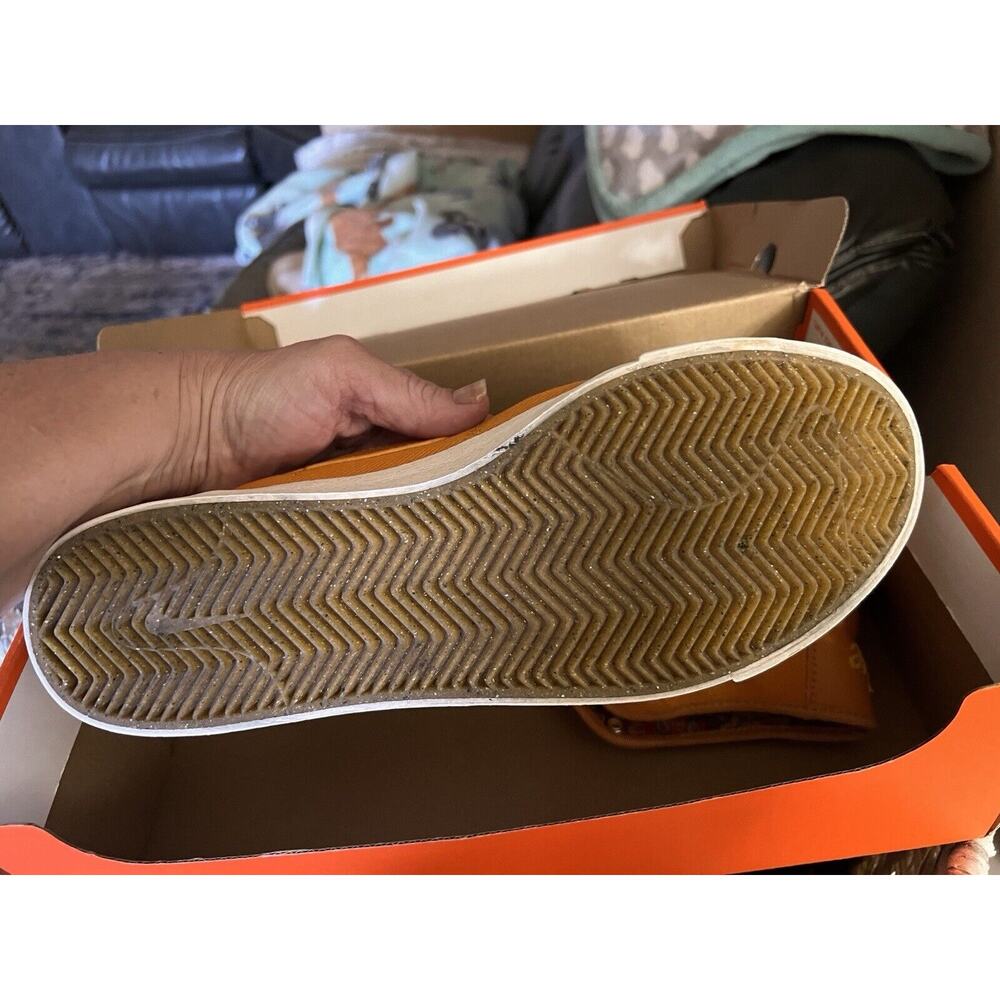 Size 8 - Nike Blazer Court Premium SB Mid Light Curry - Picture 6 of 7